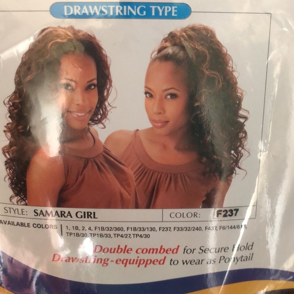 FreeTress Fullcap Drawstring Type Samara Girl Double combed for Secure Hold - Picture 1 of 12